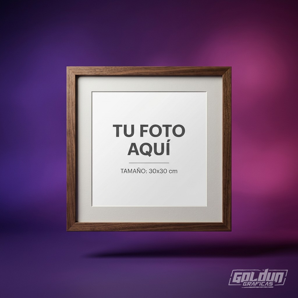 Cuadro Madera 24x30