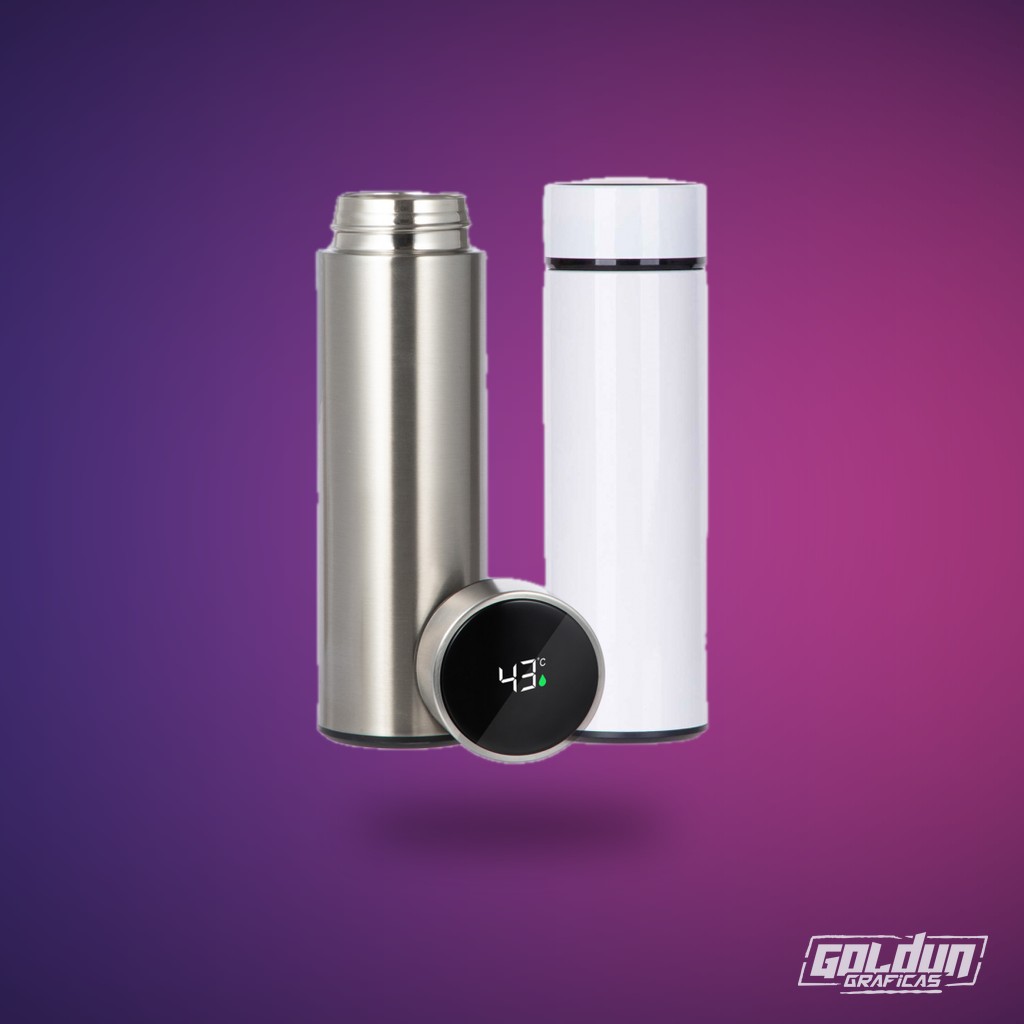 Termo digital de acero inoxidable 450 ml